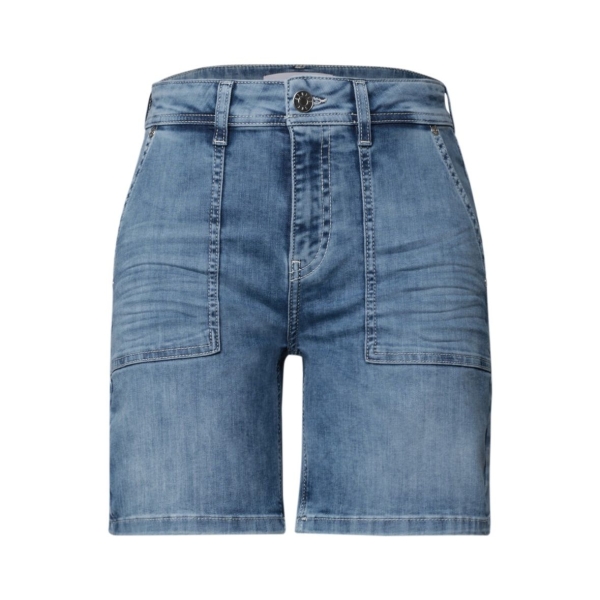 Street One Damen Jeansshorts Straight Leg Casual Fit