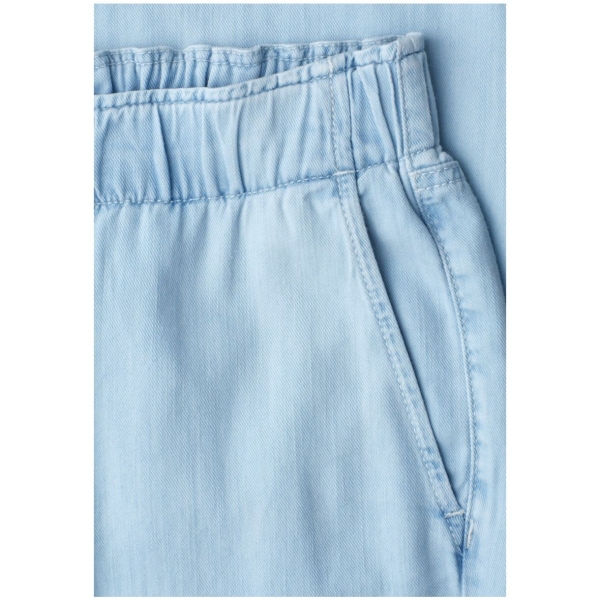 Street One Damen Jeans im Bleached-Look Wide Legs