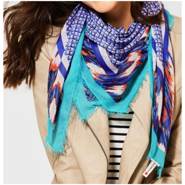 Street One Damen Schal Print Schrift