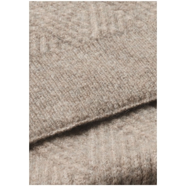 Street One Damen langer Schal mit Strickmuster