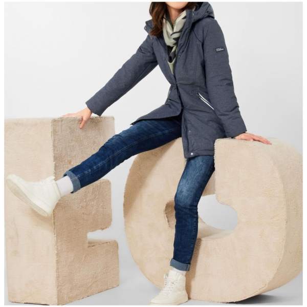 Cecil Damen Jacke Windbreaker mit Kapuze