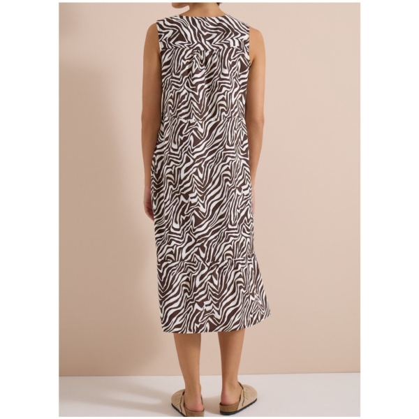 Cecil Damen Sommerkleid mit Zebraprint