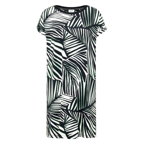 Cecil Damen Kleid knielang aus Jersey