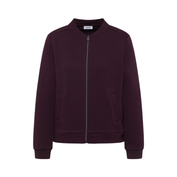 Cecil Damen kurze Jacke mit Strukturmuster