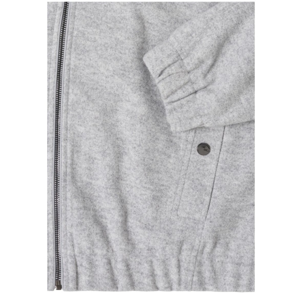 Cecil Damen Hoodie Blouson in Wolloptik