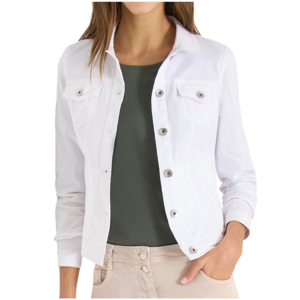 Cecil Damen Jeansjacke mit Brusttaschen