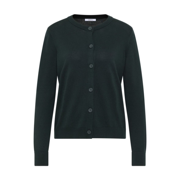 Cecil Damen Strickjacke mit Knopfleiste Cardigan