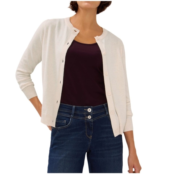 Cecil Damen Strickjacke mit Knopfleiste Cardigan