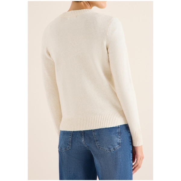 Cecil Damen Strickjacke mit Zipper Cosy Cardigan