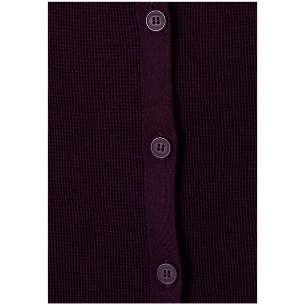 Cecil Damen Cardigan mit V-Neck und Struktur Strickjacke