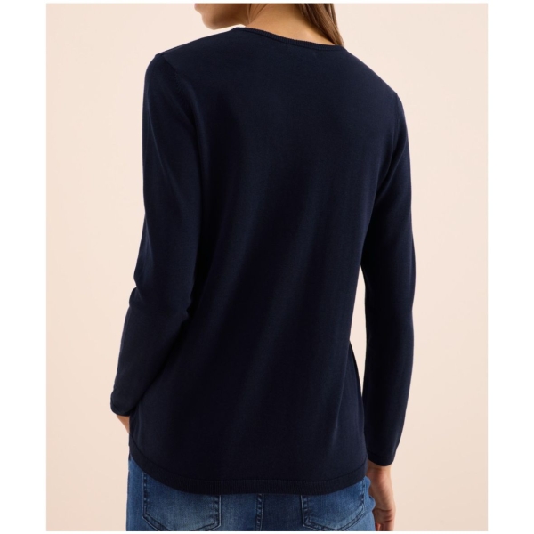 Cecil Damen Pullover Basic Strickqualität