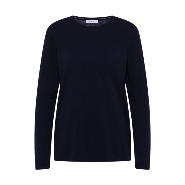 Cecil Damen Pullover Basic Strickqualität