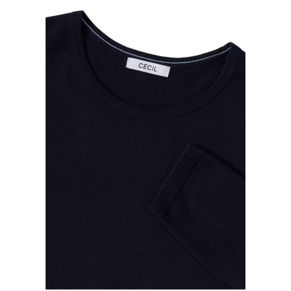 Cecil Damen Pullover Basic Strickqualität