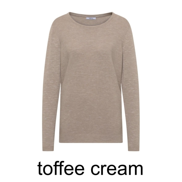 Cecil Damen Pullover Struktur