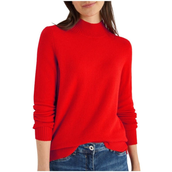 Cecil Damen Pullover Cosy mit Turtleneck