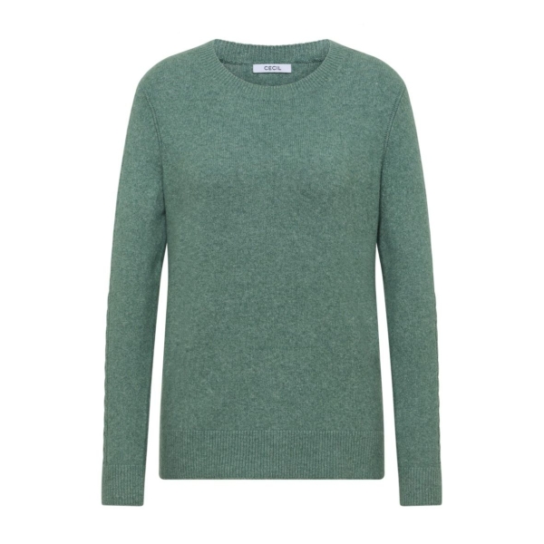 Cecil Damen Pullover mit Strickdetails