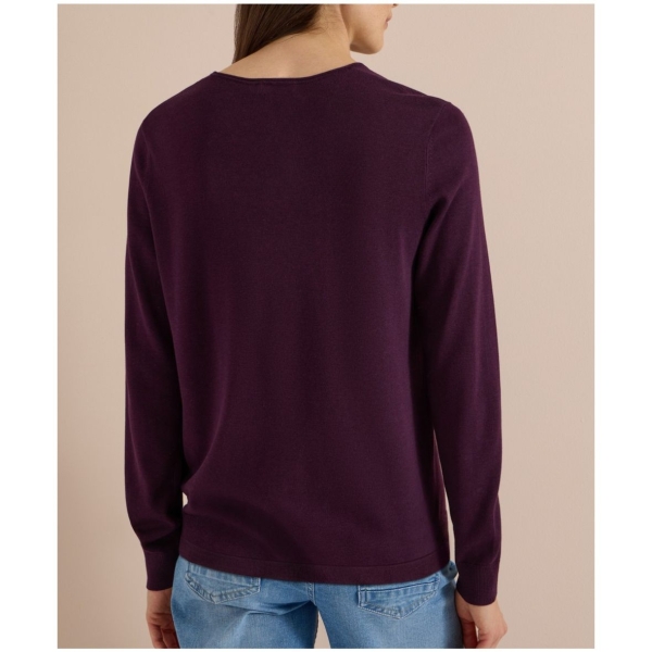 Cecil Damen Pullover Basic mit Rundhals