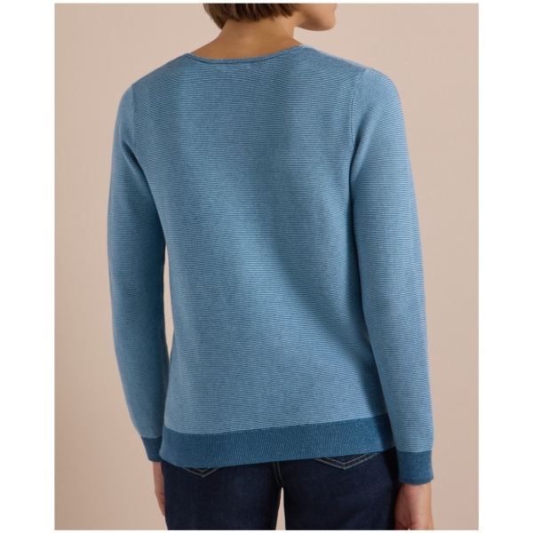 Cecil Damen Pullover im Two-Tone-Look