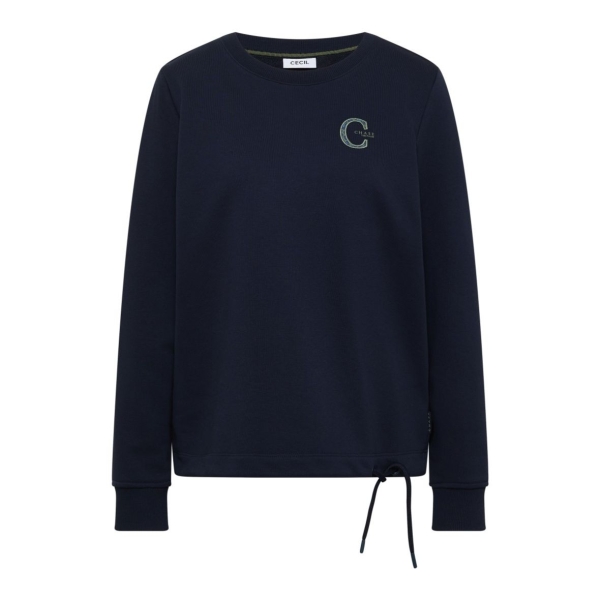 Cecil Damen Sweatshirt mit Rundhals