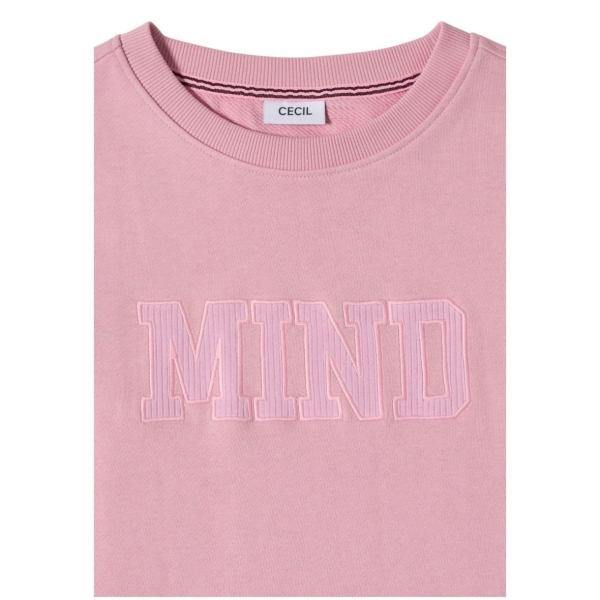 Cecil Damen langarm Sweatshirt mit Rundhals und Artwork