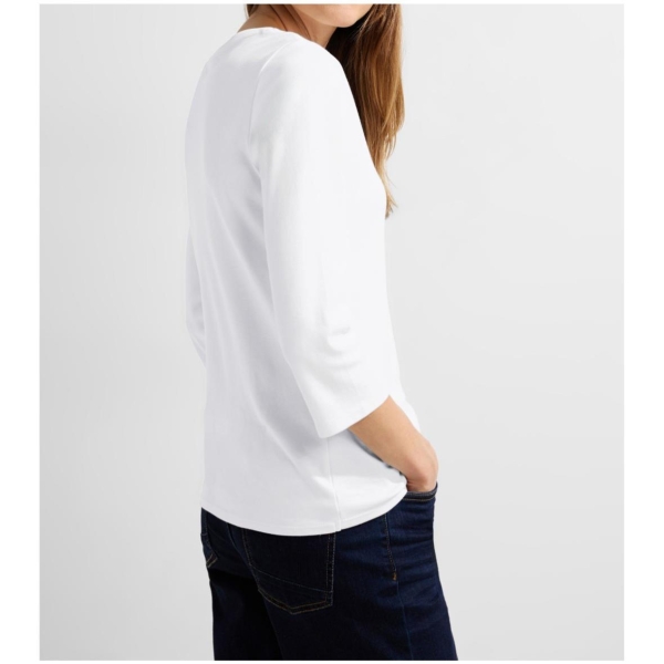 Cecil Damen Shirt Basic 3/4 Arm