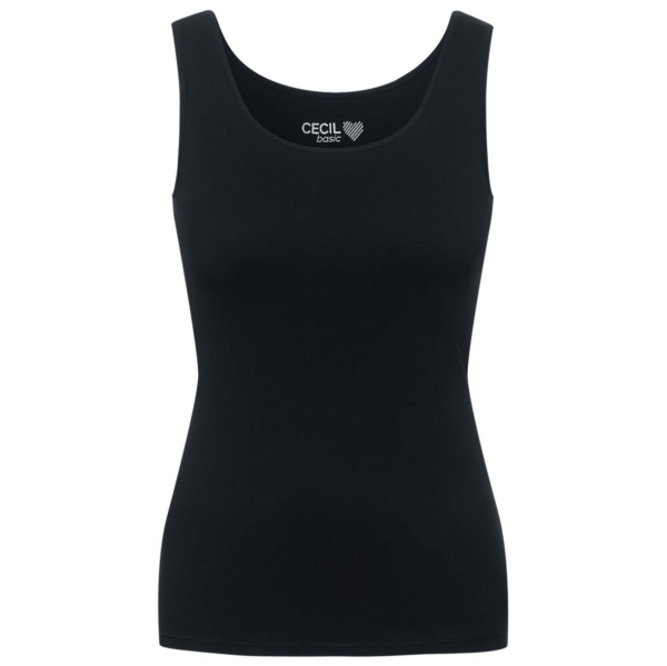 Cecil Damen Top Basic Unifarbe