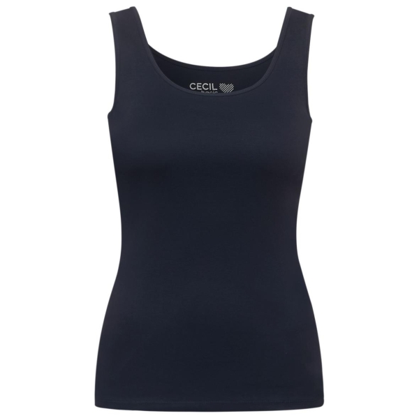 Cecil Damen Top Basic Unifarbe