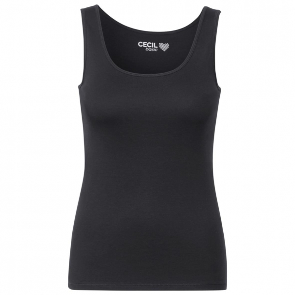 Cecil Damen Top Basic Unifarbe