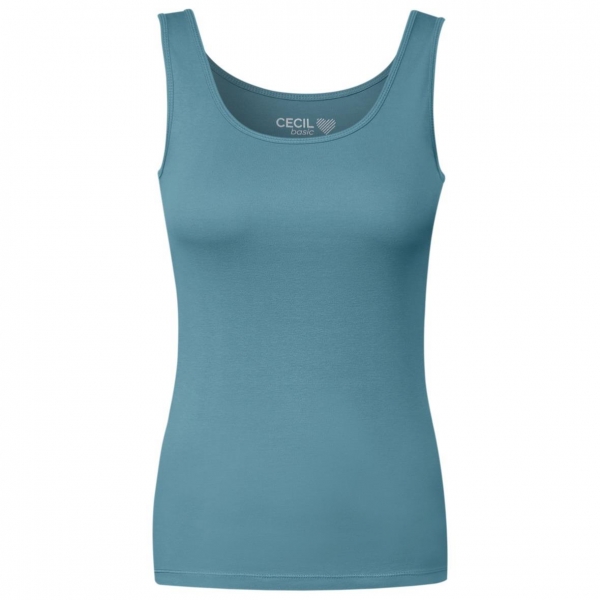 Cecil Damen Top Basic Unifarbe
