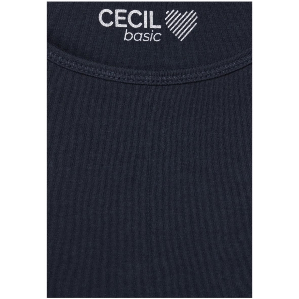 Cecil Damen Top Basic Unifarbe