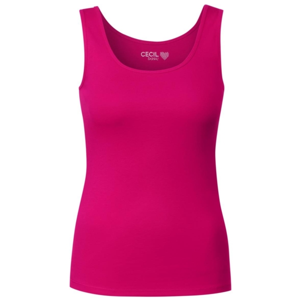 Cecil Damen Top Basic Unifarbe