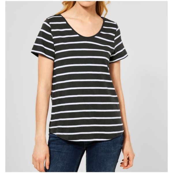 Street One Damen T-Shirt Streifen