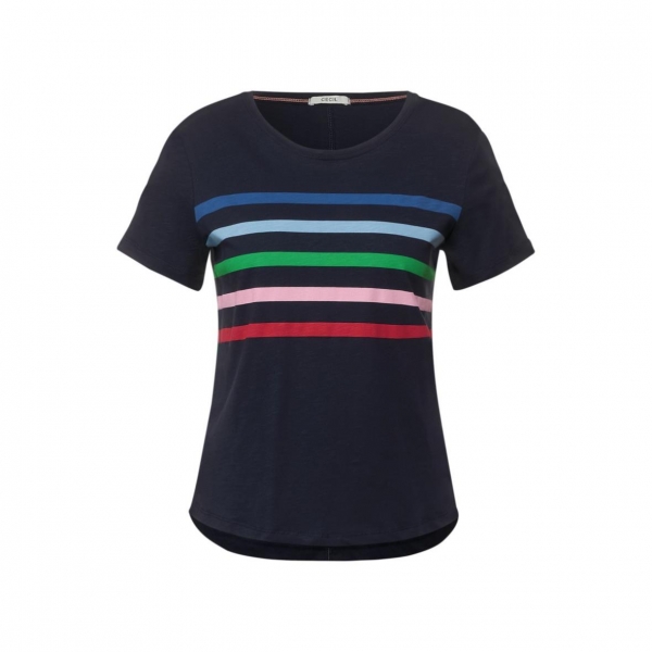 Cecil Damen T-Shirt Streifenmuster