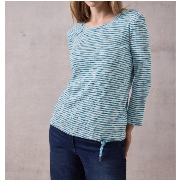 Cecil Damen 3/4 Arm Shirt gestreift