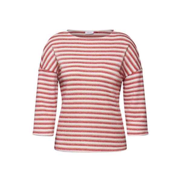 Cecil Damen 3/4 Arm Shirt Stricklook