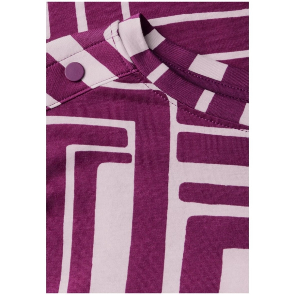 Cecil Damen T-Shirt Print mit Knopfdetail
