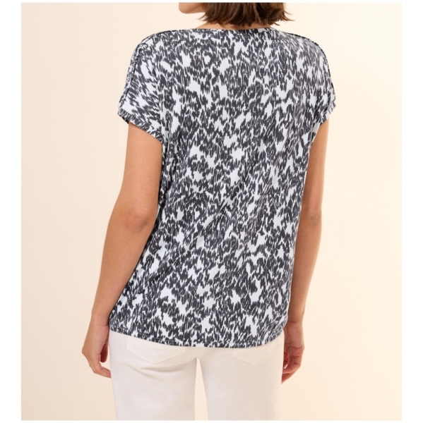 Cecil Damen T-Shirt Minimal Print