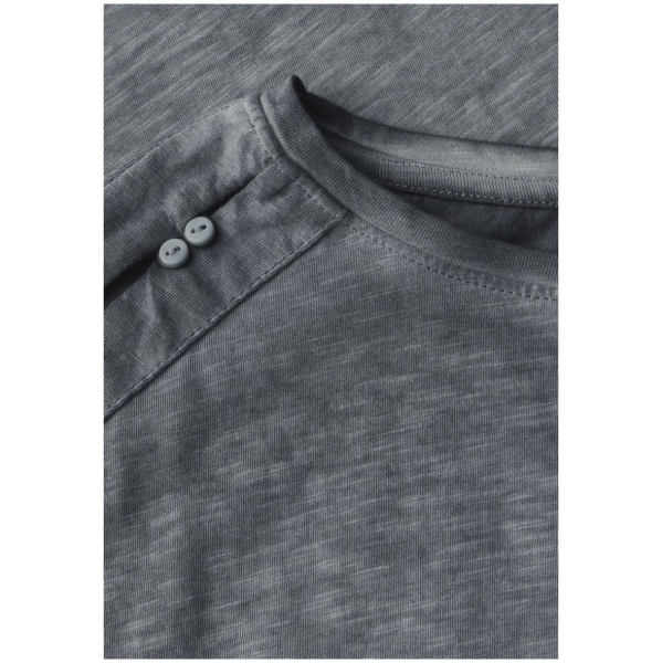 Cecil Damen T-Shirt mit Knopfdetail