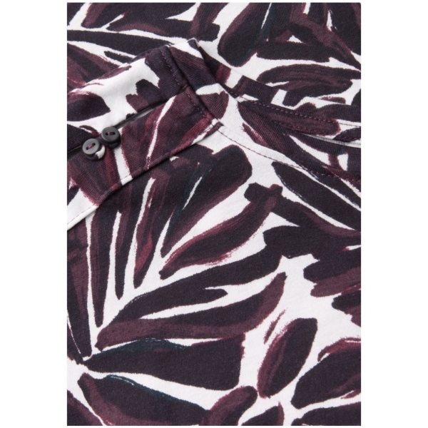 Cecil Damen 1/4 Arm Shirt mit Knopfdetail