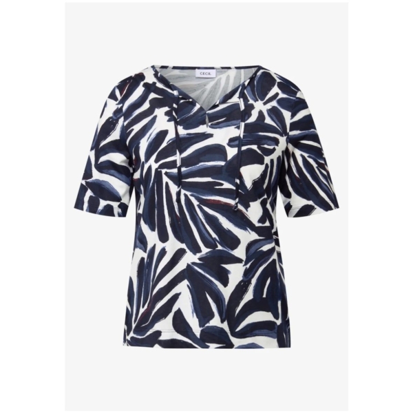 Cecil Damen 1/2 Arm Shirt im Tunika-Look