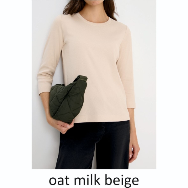 Cecil Damen 3/4 Arm Shirt Rippstruktur