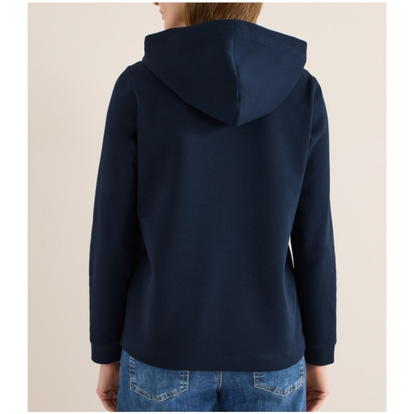 Cecil Damen Hoodie Shirt mit sportiven Kordeln