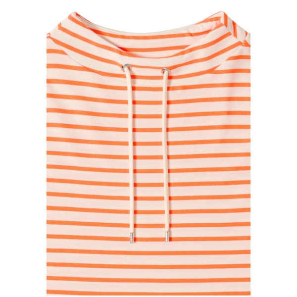 Cecil Damen Shirt Streifenmuster Funnel Neck