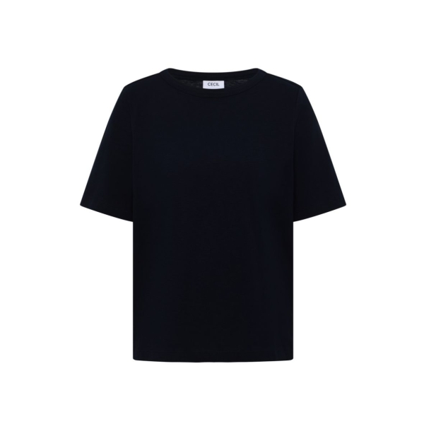 Cecil Damen kurzarm T-Shirt Uni