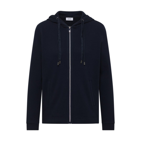 Cecil Damen Sweatshirt mit Kapuze