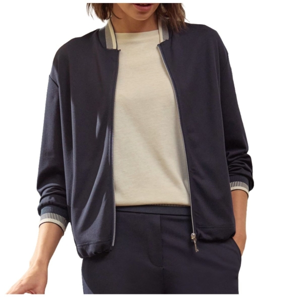 Cecil Damen langarm Blouson aus Jersey