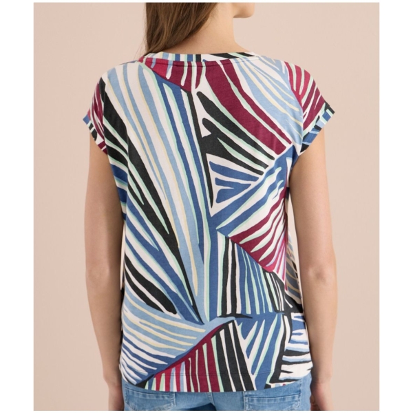 Cecil Damen T-Shirt mit Multicolor Muster