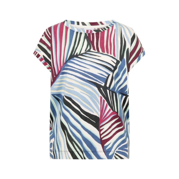 Cecil Damen T-Shirt mit Multicolor Muster