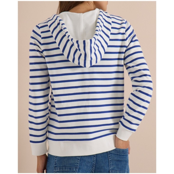 Cecil Damen langarm Strukturjacke mit Kapuze