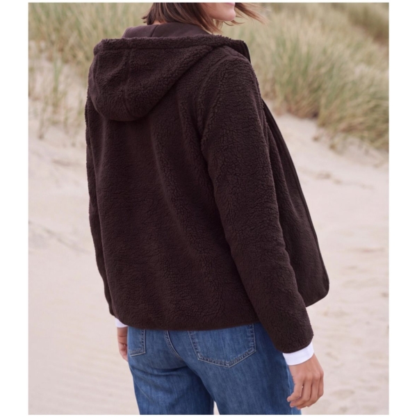 Cecil Damen Teddy-Jacke mit Kapuze